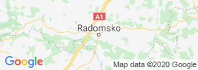 Radomsko map